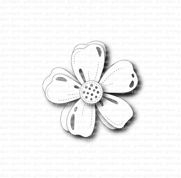 Gummiapan Dies Blomst