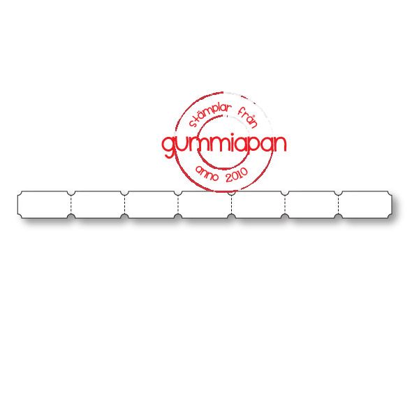 Gummiapan Dies Billetter