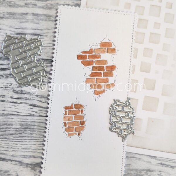 Gummiapan Dies Murvegg