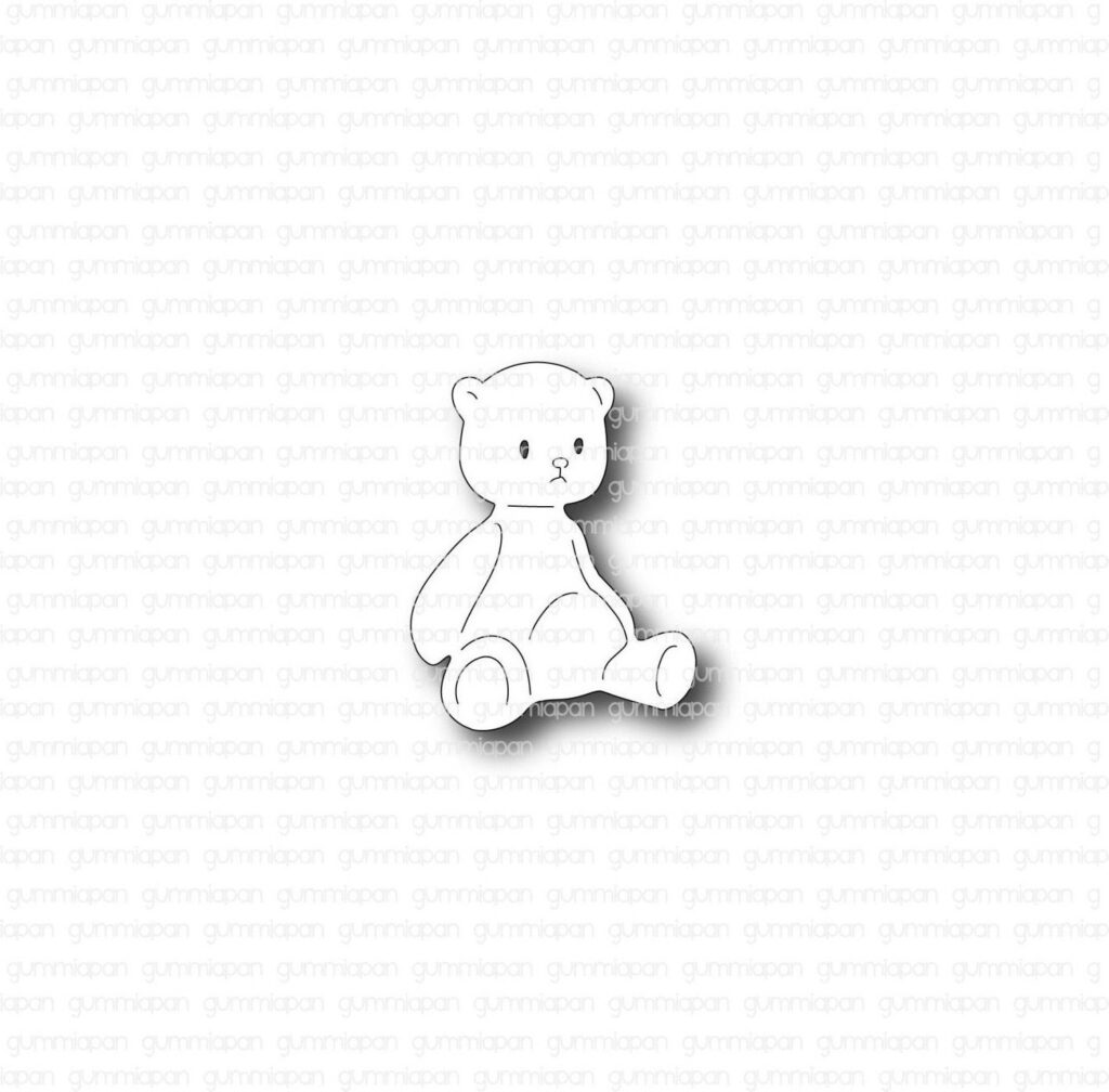Gummiapan Dies Mini Bamse