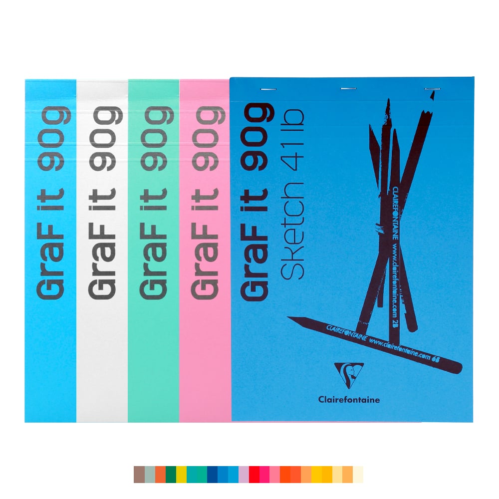 Clairefontaine GraF’it Sketch skissebok - 90g-1stk - Bilde 1