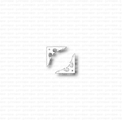 Gummiapan Dies Dekorativt Foto Hjørne