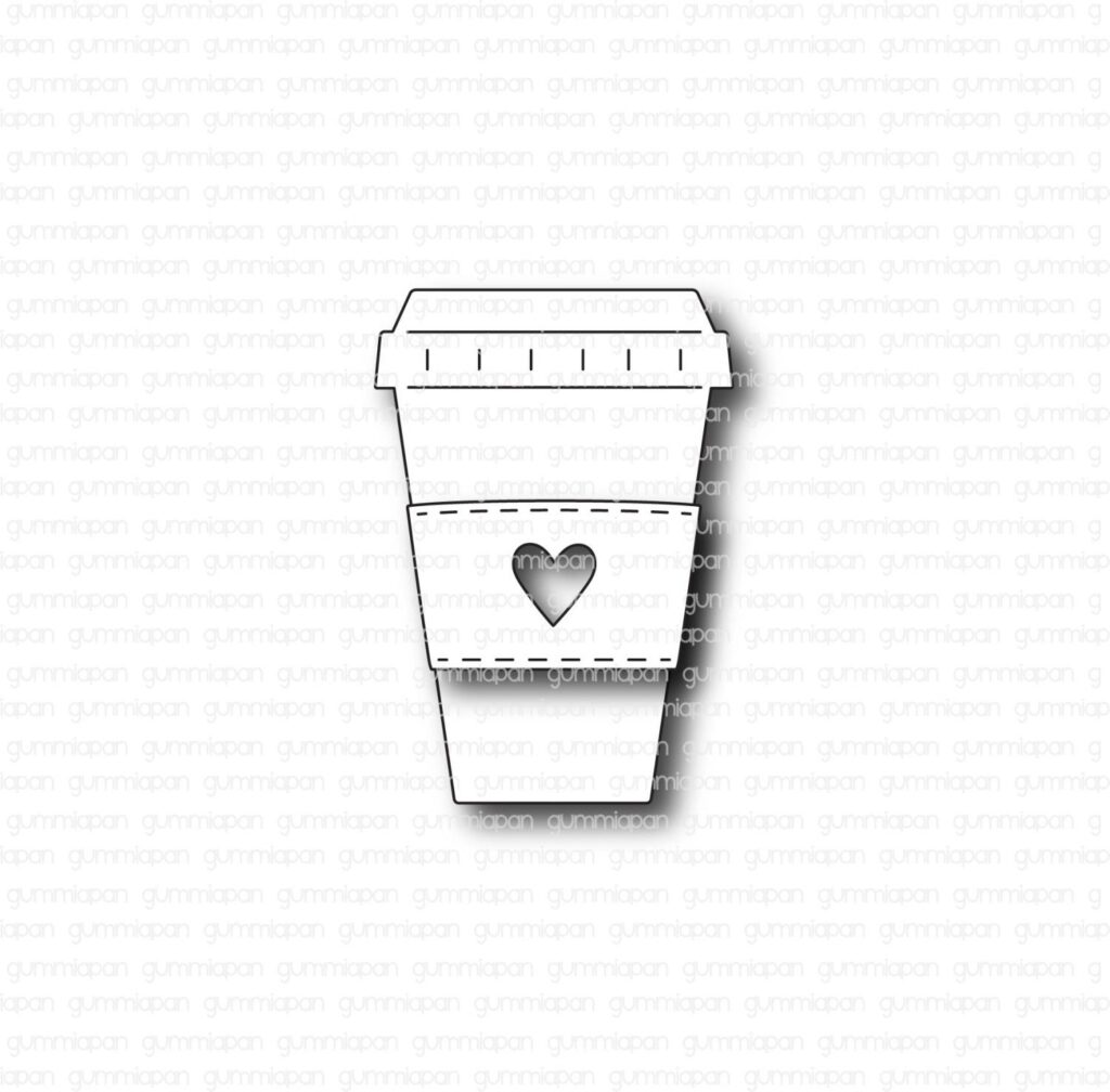 Gummiapan Dies Kaffebeger