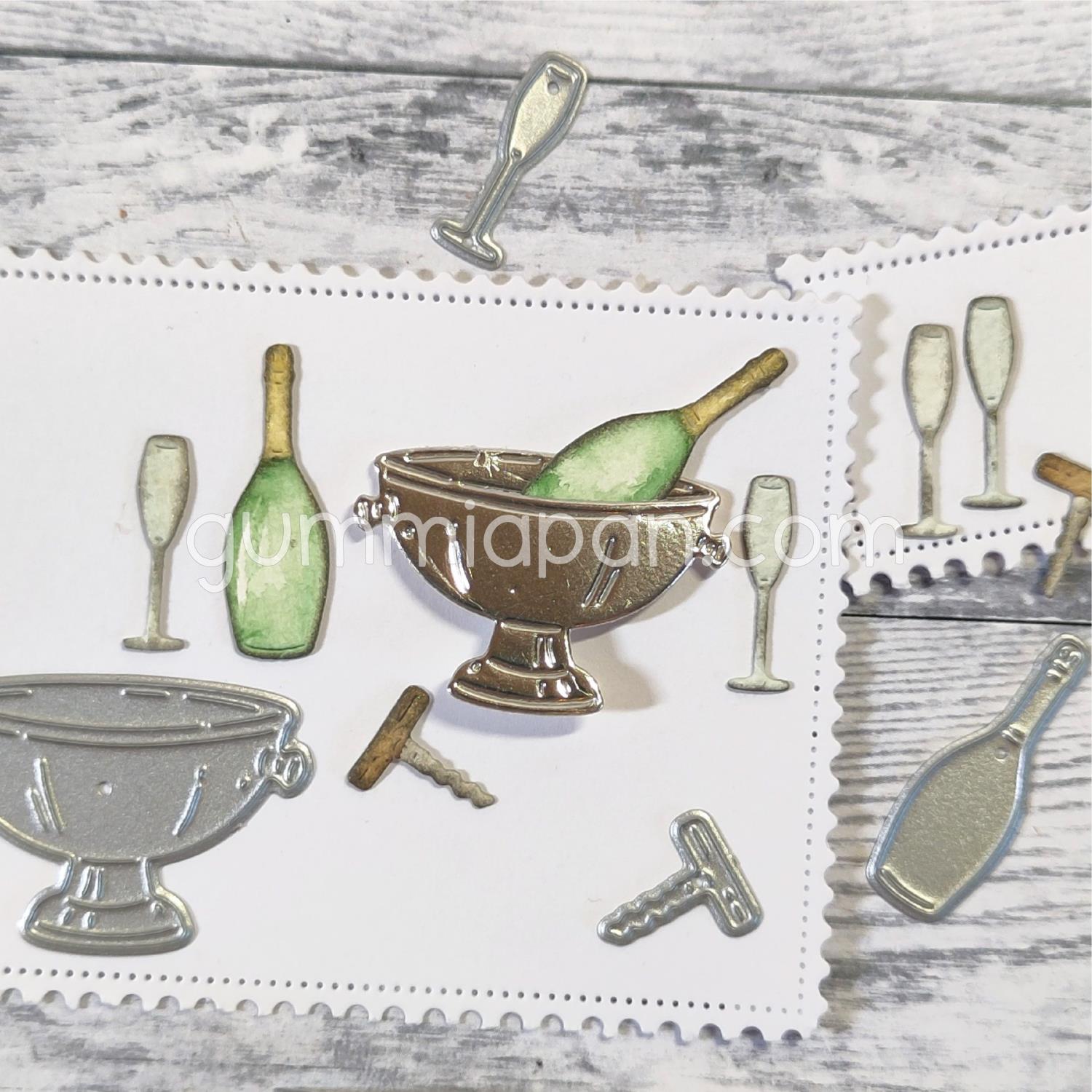 Gummiapan Dies Lite Champagnesett - Bilde 1