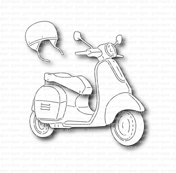 Gummiapan Dies Scooter