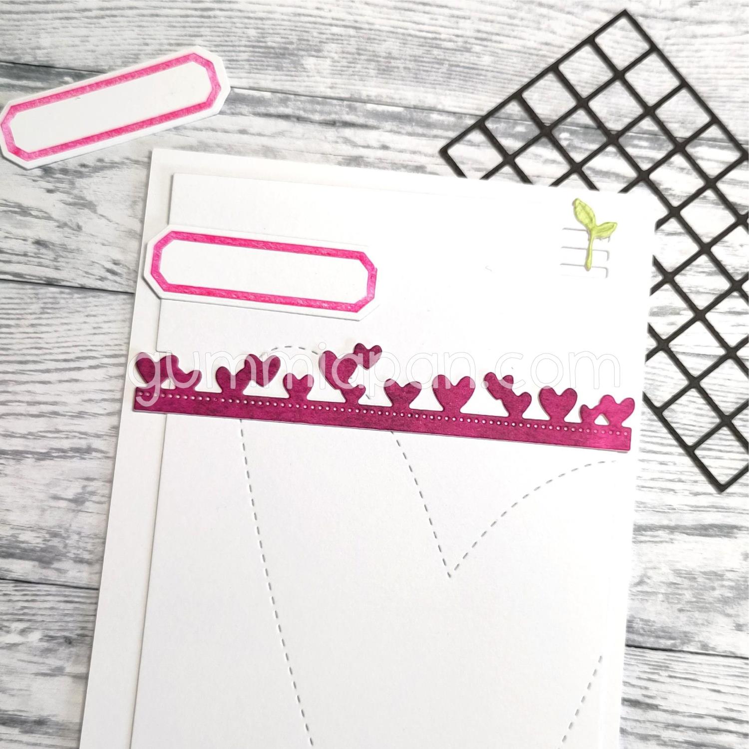 Gummiapan Dies Bord Med Hjerter - Bilde 1