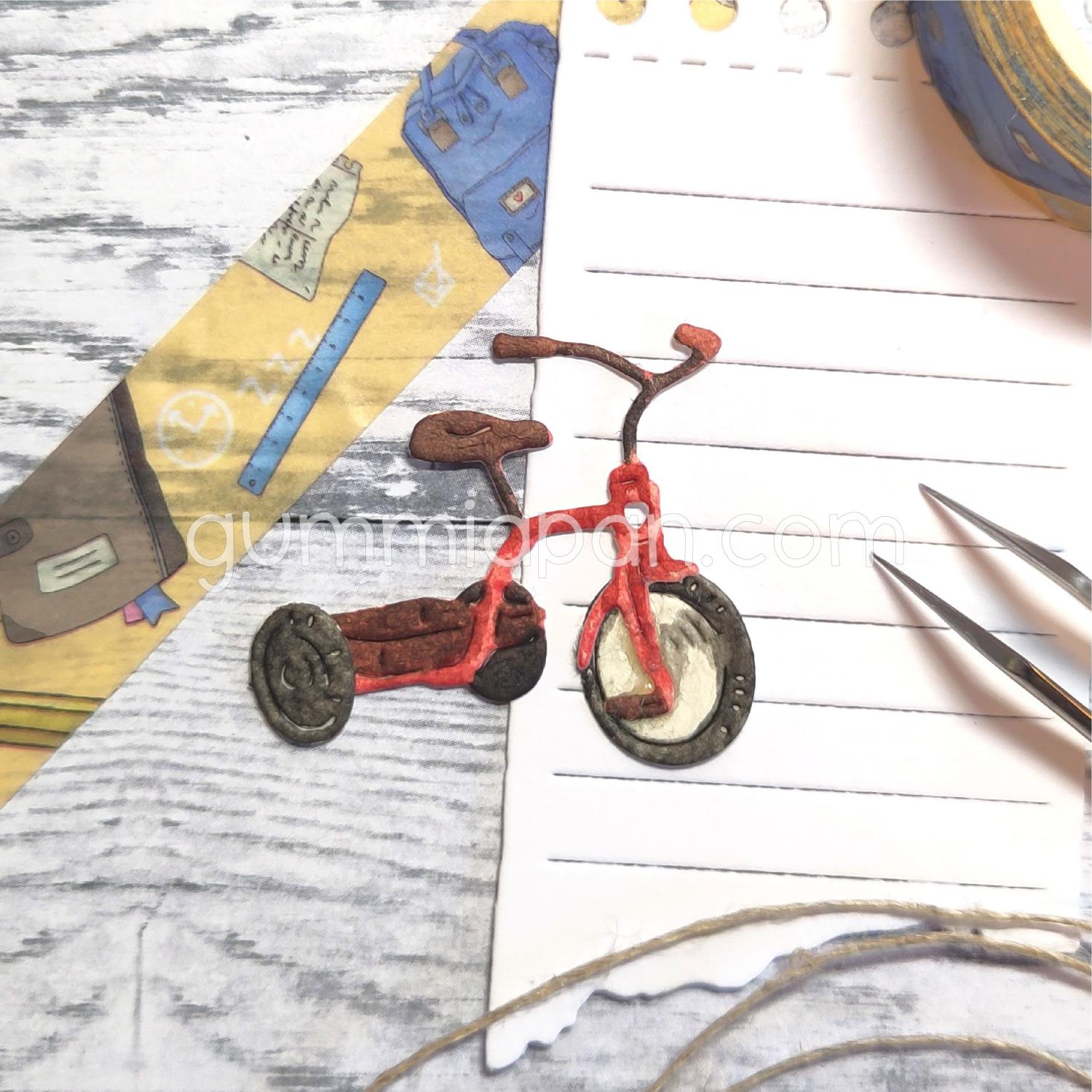 Gummiapan Dies Trehjulsykkel - Bilde 1