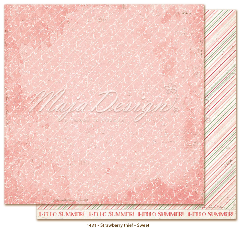 Maja Design Strawberry thief - Sweet - Bilde 1