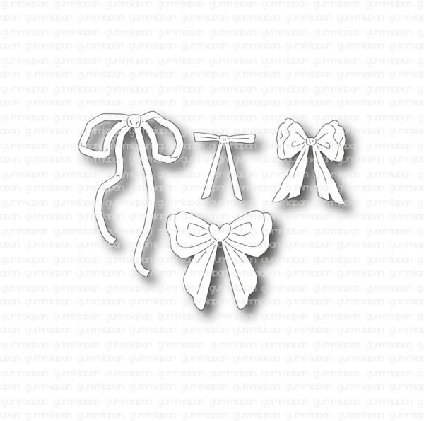 16436.jpg Gummiapan Die Sett med Sløyfer