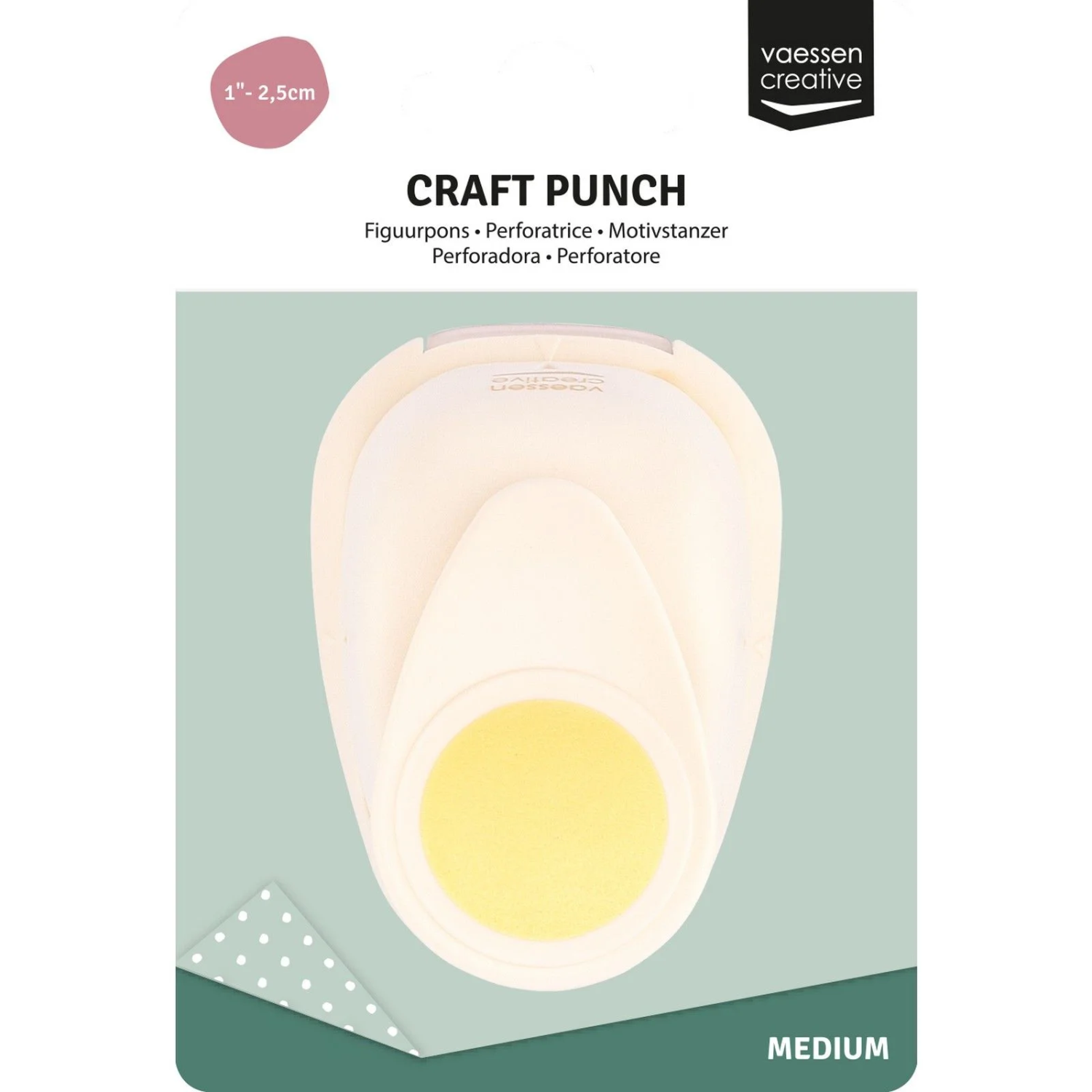 Vaessen Creative, Craft Punch Circle 26mm - Bilde 1
