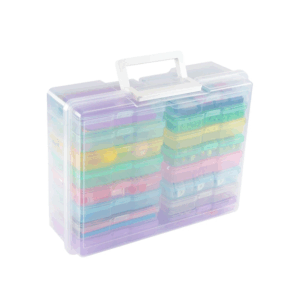 Vaessen Creative • Storage Box with 16 Cases Pastell - Bilde 2