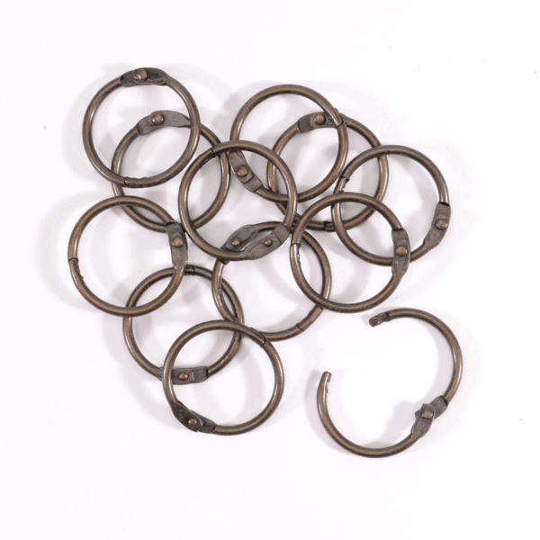 16550.png Vaessen Creative Book Binding Rings Kobber