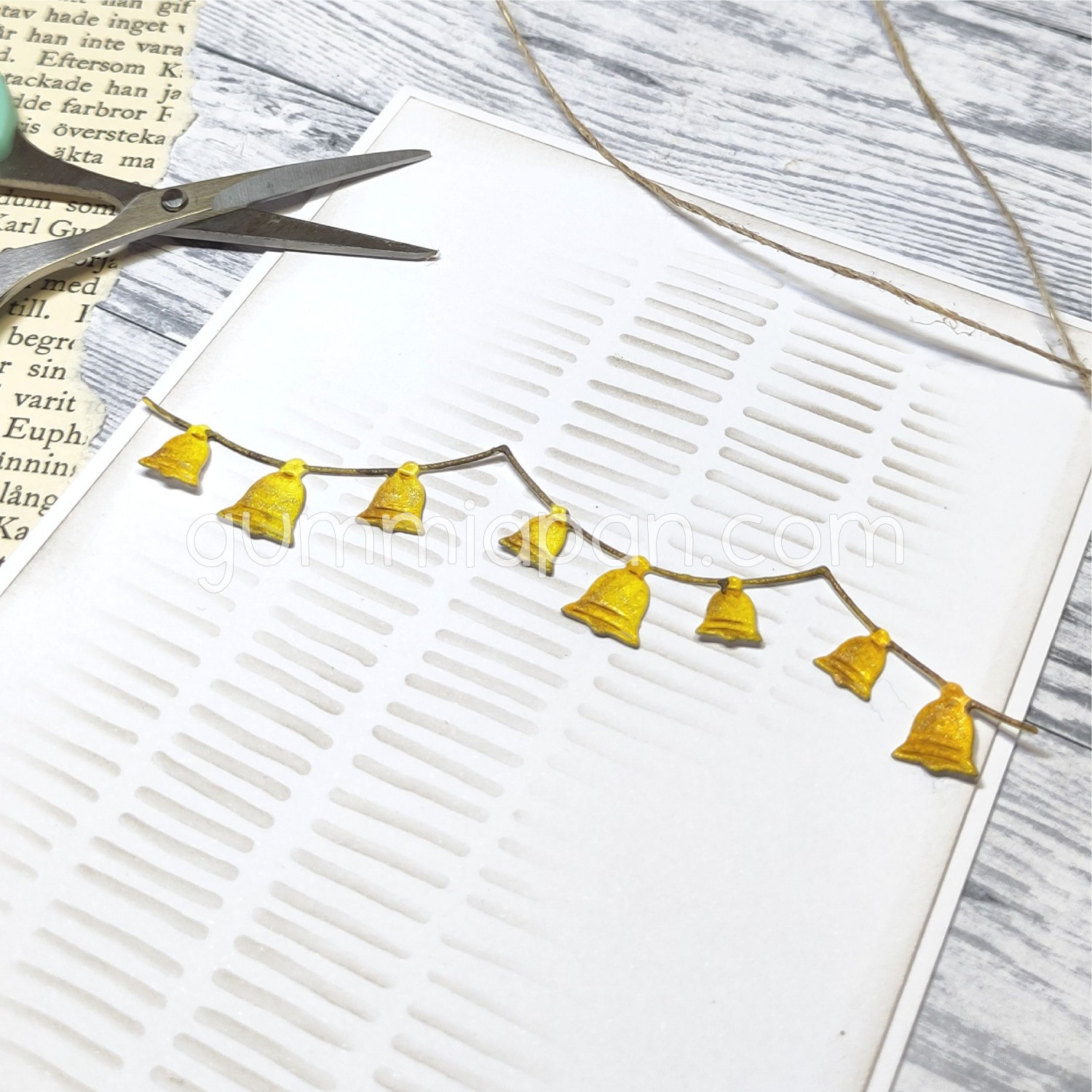 Gummiapan Dies Julebjeller på Snor - Bilde 1