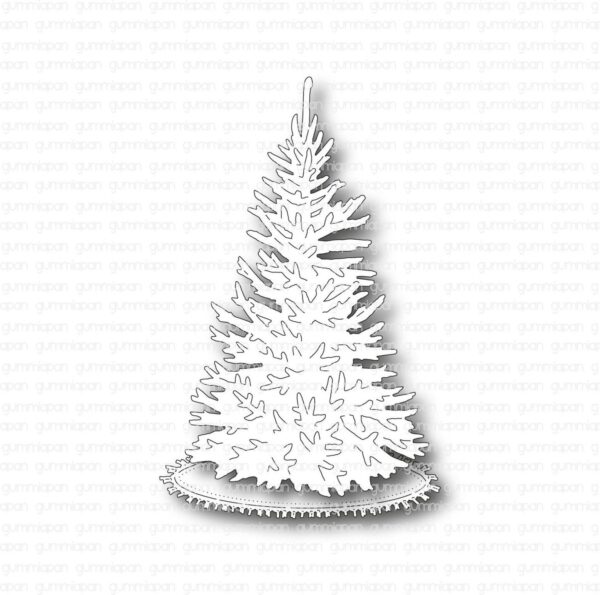 16565.jpg Gummiapan Dies Juletre med Matte