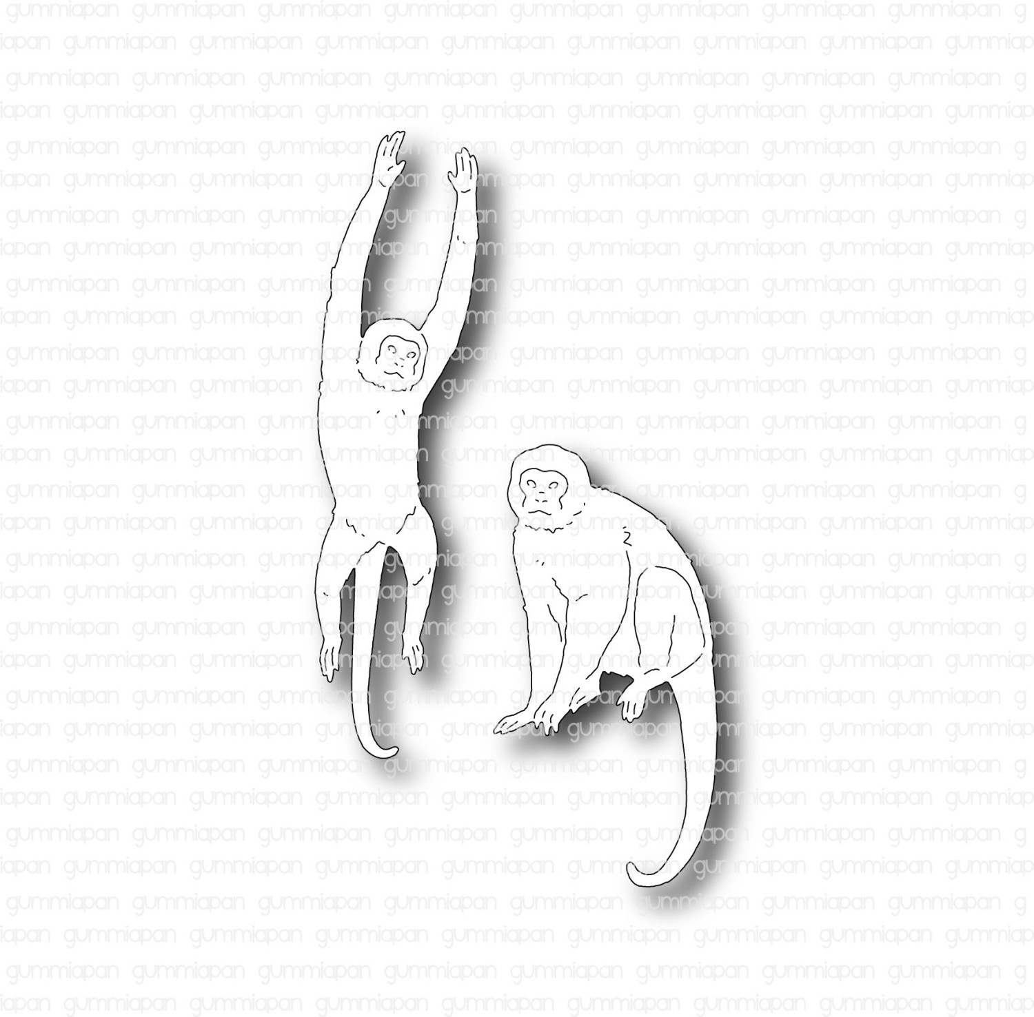 Gummiapan Dies Aper - Bilde 1