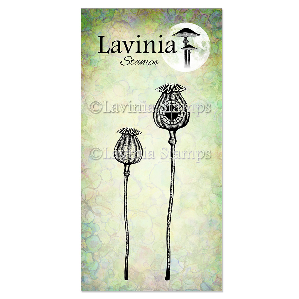 Lavinia Poppy Dwellings Stamp - Bilde 1