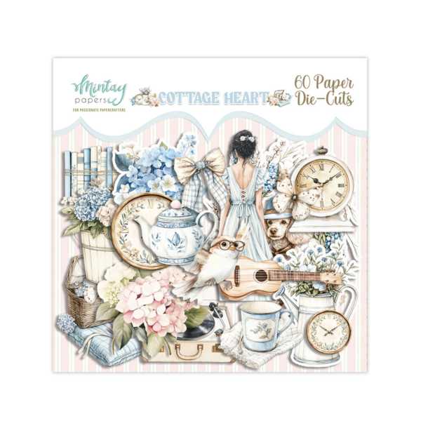 16631.jpg Mintay Cottage Heart Die-Cuts 60stk