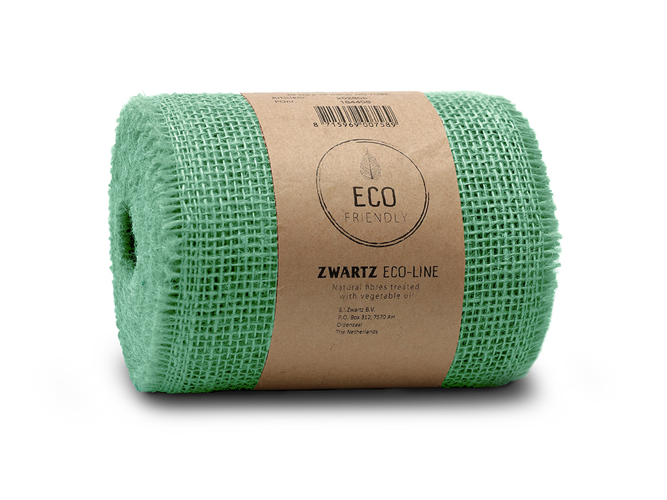 Sizo Jute Sizoband 15cm x 10mm Eucalyptus - Bilde 1