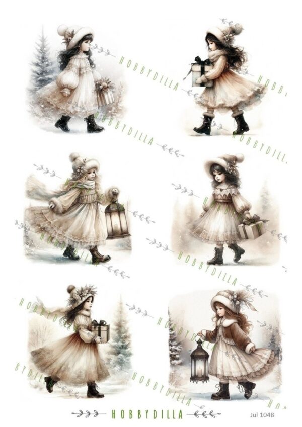 16795.jpg Motivark Jul 1048 M Vintage Jenter Brun