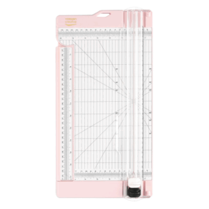 Vaessen Creative Skjærebrett med pregeverktøy 12x6”  Rosa - Bilde 1