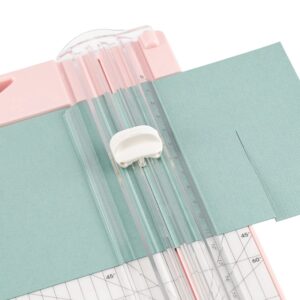 Vaessen Creative Skjærebrett med pregeverktøy 12x6”  Rosa - Bilde 2