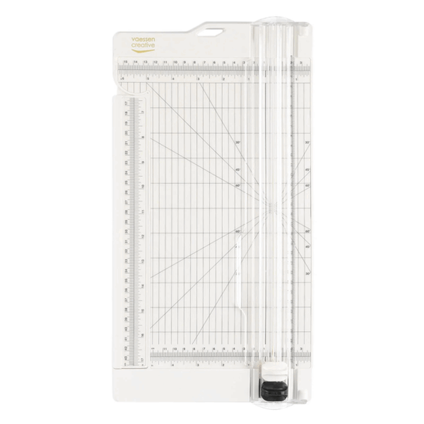Vaessen Creative Skjærebrett med pregeverktøy 12x6”  Offwhite