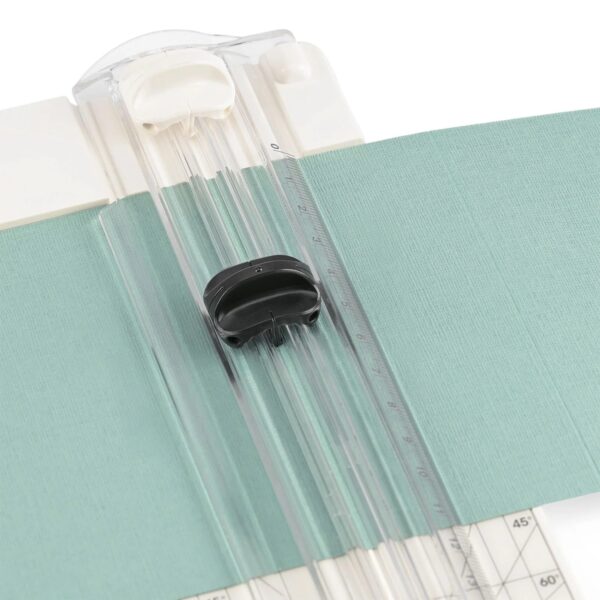 Vaessen Creative Skjærebrett med pregeverktøy 12x6”  Offwhite