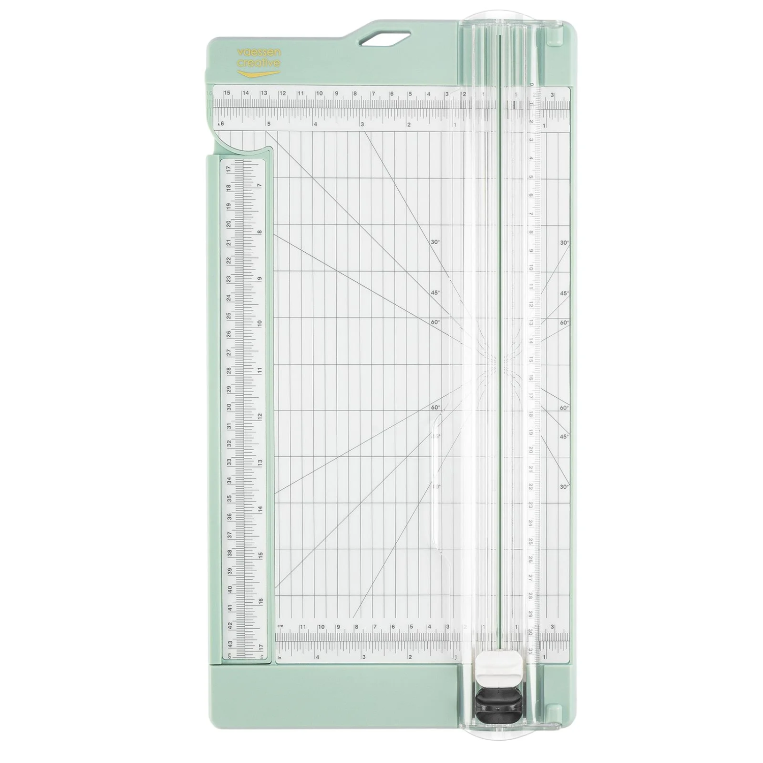 Vaessen Creative Skjærebrett med pregeverktøy 12x6” Mint - Bilde 1