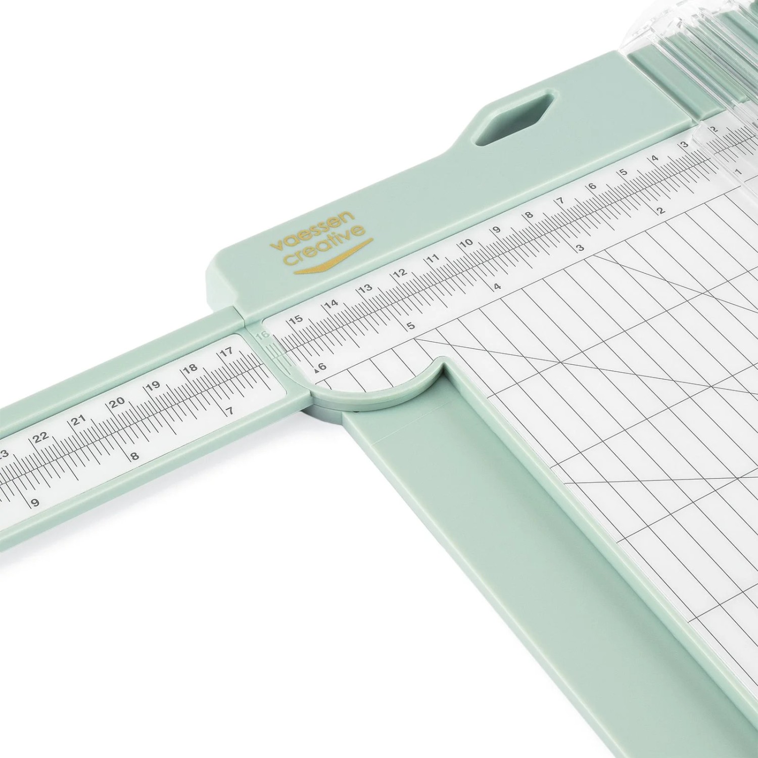 Vaessen Creative Skjærebrett med pregeverktøy 12x6” Mint - Bilde 2
