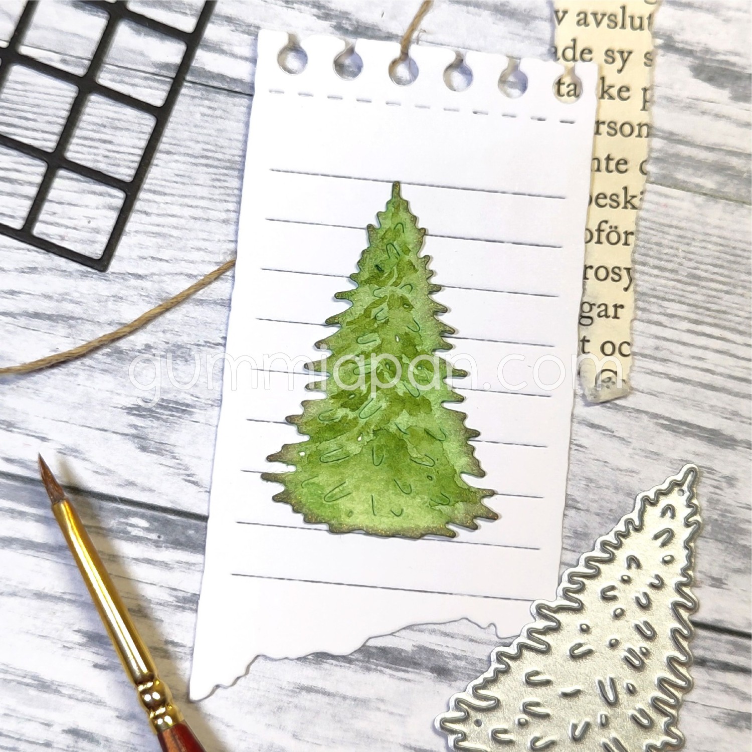 Gummiapan Dies Liten Gran - Bilde 1