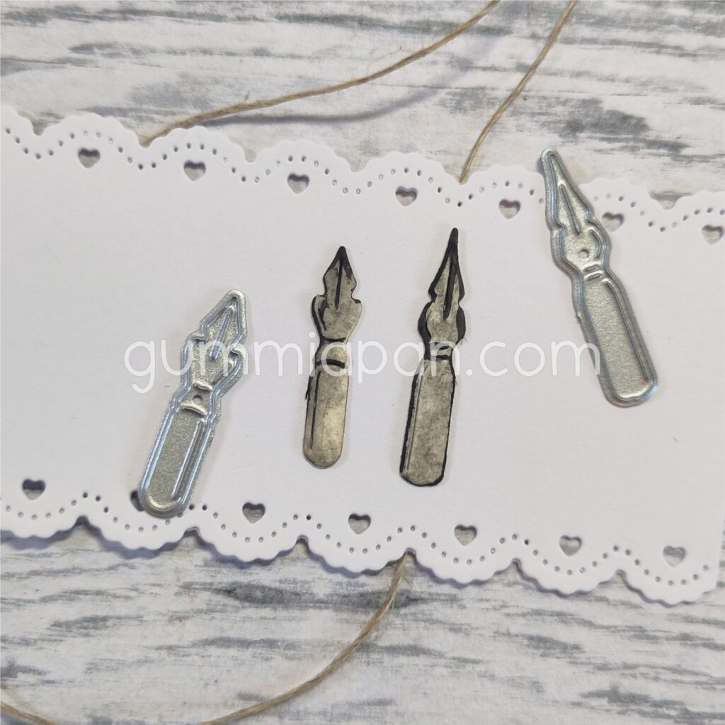 Gummiapan Dies Kalligrafispisser