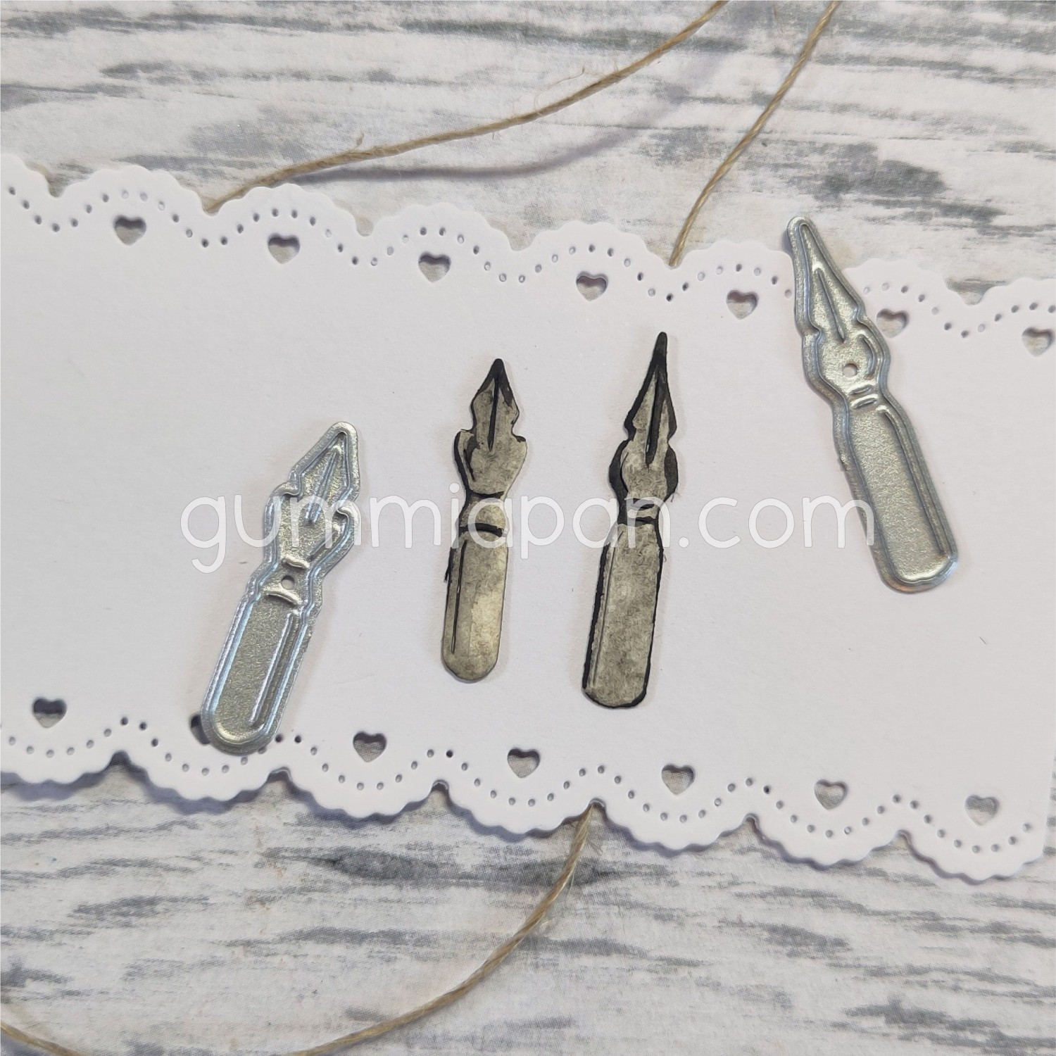 Gummiapan Dies Kalligrafispisser - Bilde 1