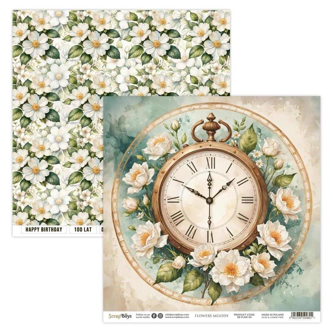 ScrapBoys Flowers Melody-04 - Bilde 1
