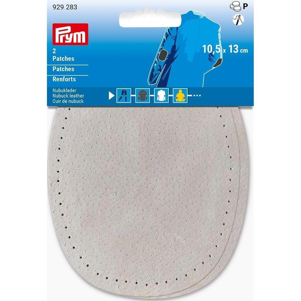 Prym Lær Lapper sy 10,5x13cm 2stk – Grå - Bilde 1