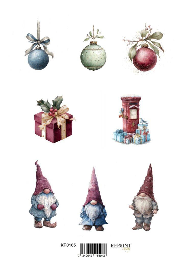 Reprint Motivark Deck the Halls A4