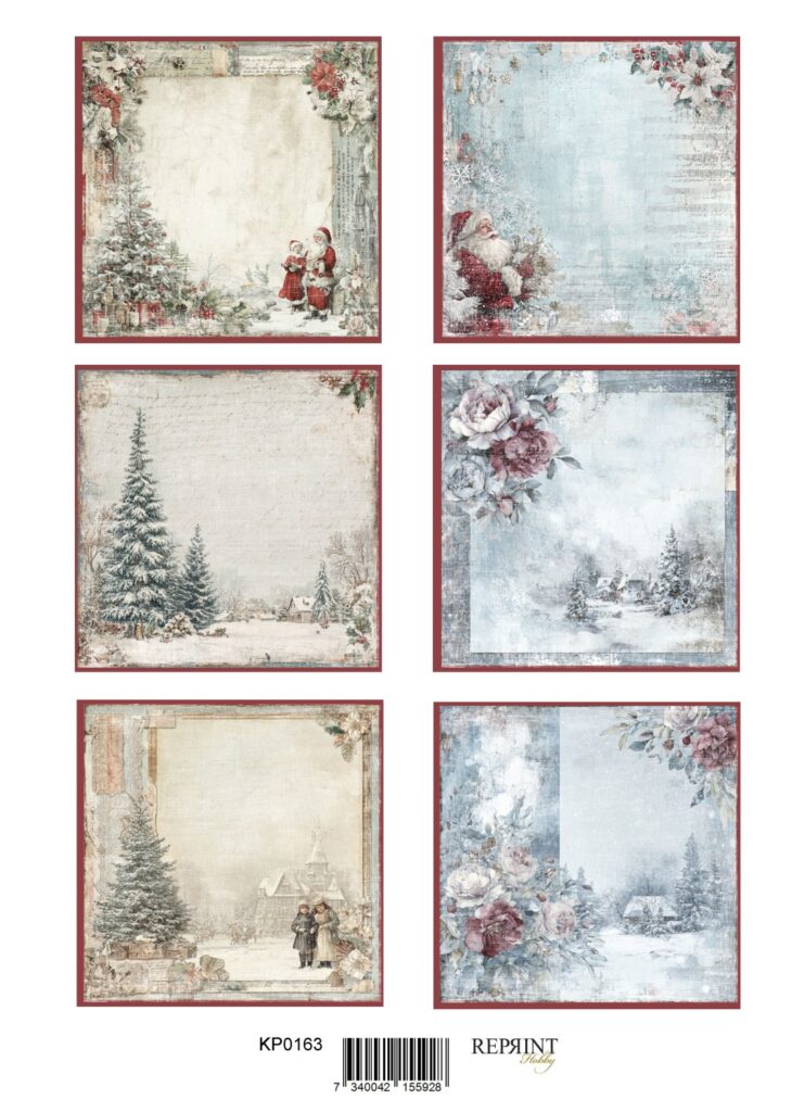 Reprint Motivark Deck the Halls Tags A4