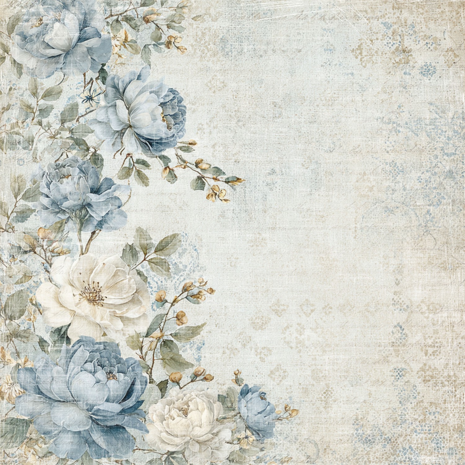 Reprint - Hip Hip Hooray - Romantic Roses - Bilde 1