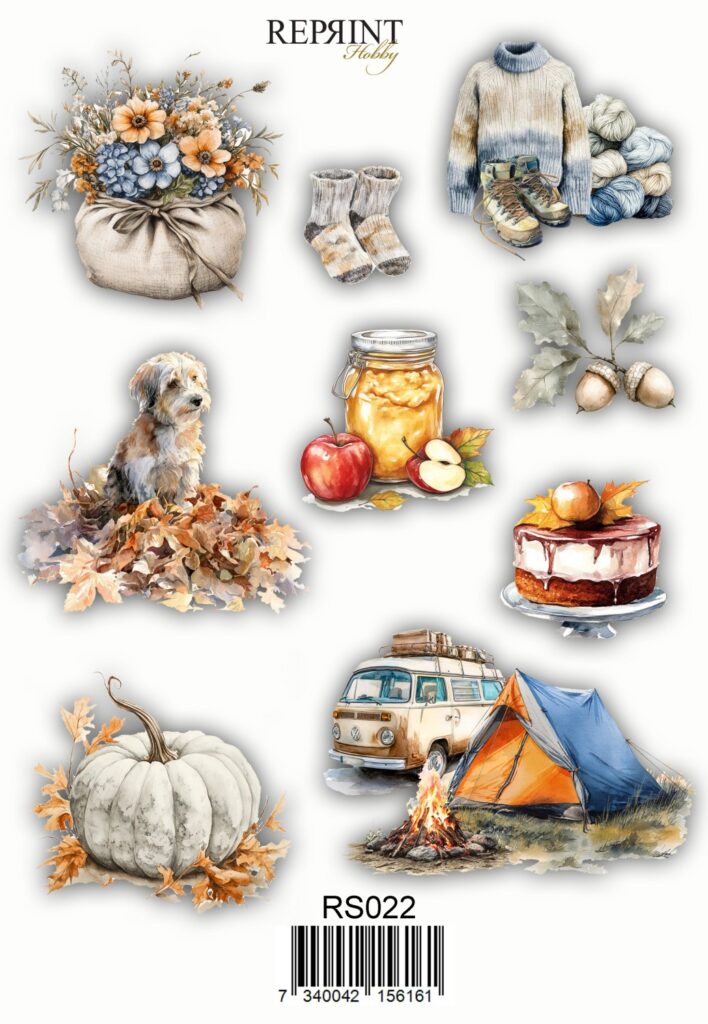 Reprint - Cozy Season- Klistremerker