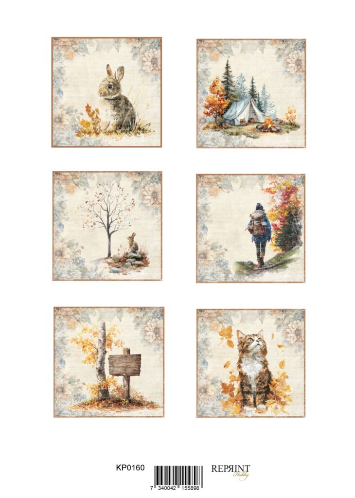 Reprint Motivark Cozy Season tags A4