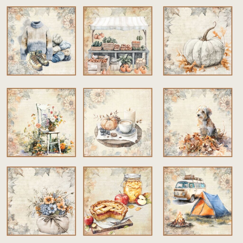 Reprint - Cozy Season - Tags