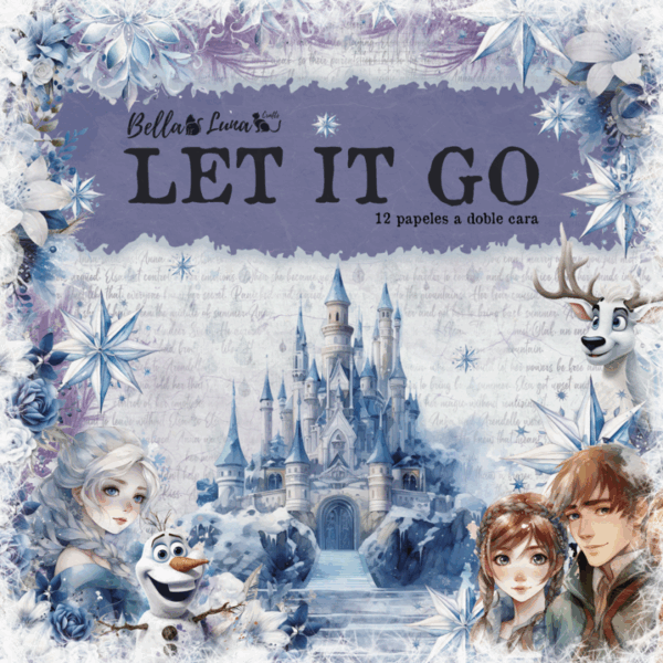 BellaLuna Let It Go Collection 12"x12"