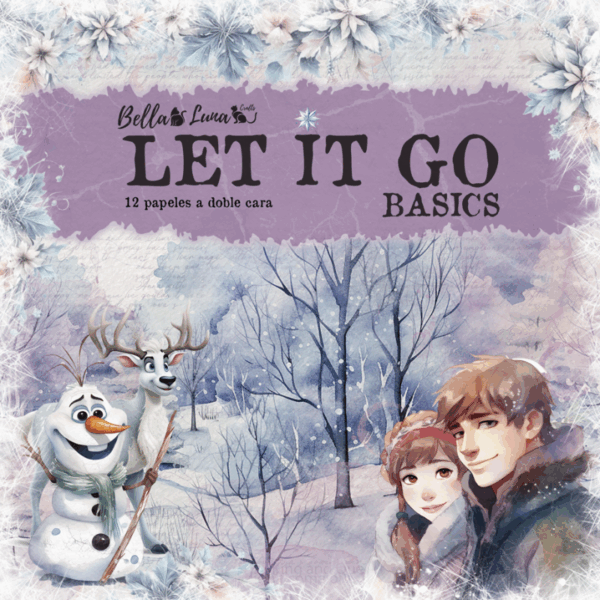 BellaLuna Let It Go Basics Collection 12"x12"