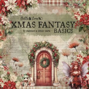 BellaLuna Xmas Fantasy Basics Collection 8"x8" - Bilde 1