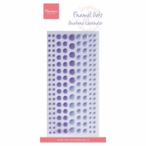 Marianne Design Enamel Dots Duotone Lavender - Bilde 1