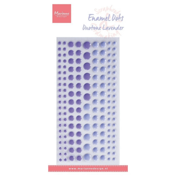 Marianne Design Enamel Dots Duotone Lavender