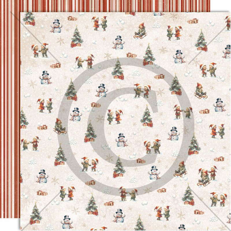 Papirdesign - Julekveld - Barnas Jul - Bilde 1