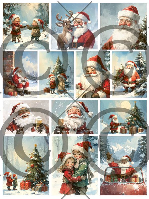 17123.jpg Papirdesign Motivark - Jul i Skogen