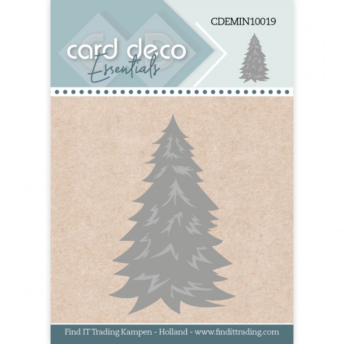 Card Deco Essentials Mini Dies - Juletre - Bilde 1