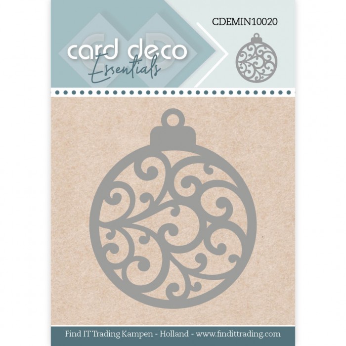 Card Deco Essentials Mini Dies - Julekule - Bilde 1