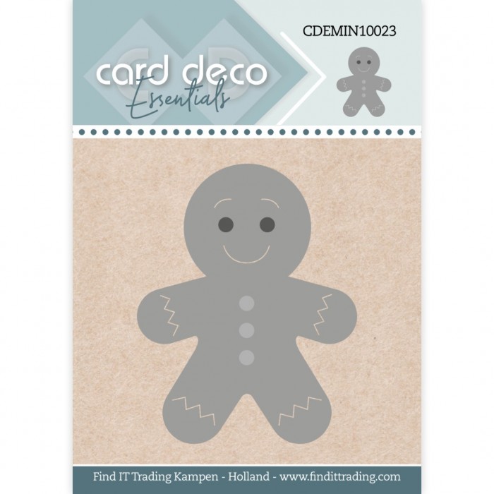 Card Deco Essentials Mini Dies - Pepperkake - Bilde 1
